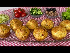 Kahvaltılık Tuzlu Muffin