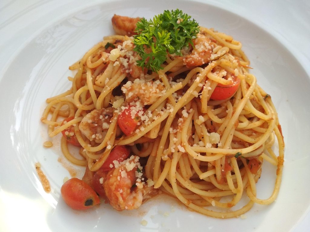 Kremalı Tavuklu Spagetti