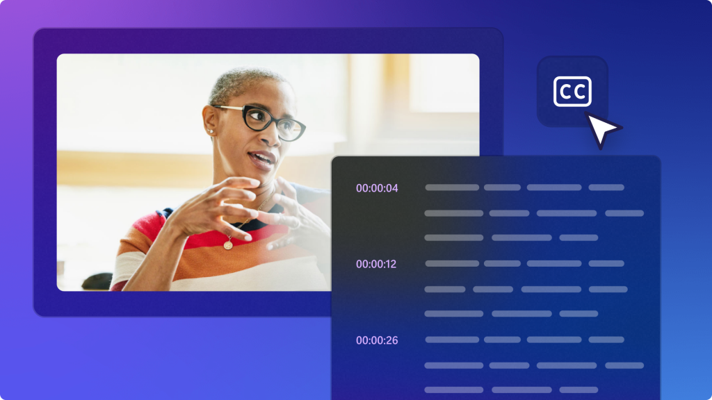 Clipchamp’te otomatik alt yazıları kullanma
