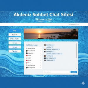 Akdeniz Sohbet Chat Sitesi
