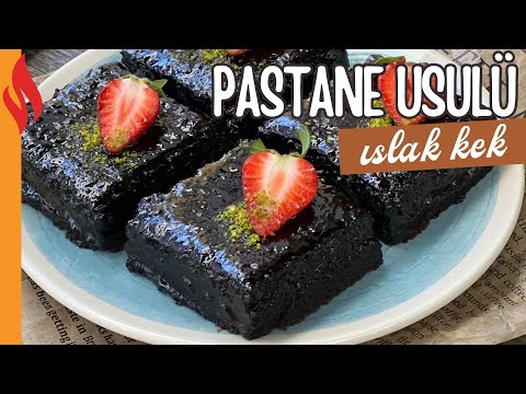 Pastane Usulü Islak Kek Yapımı