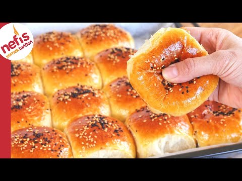 Tepsileri Dolduran Pamuk Gibi Poğaça Tarifi (Videolu)