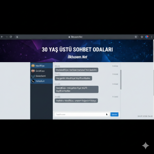 30 Yaş Üstü Sohbet Odaları